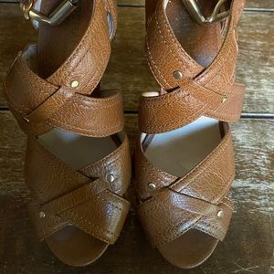 MICHAEL KORS open toe heels